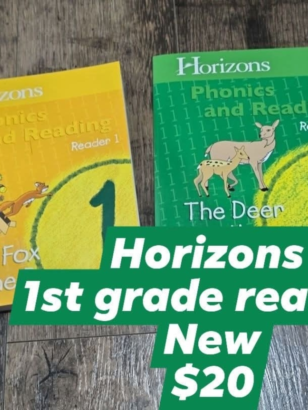 Horizons Phonics and Reading Set - Green and Yellow - Horizons